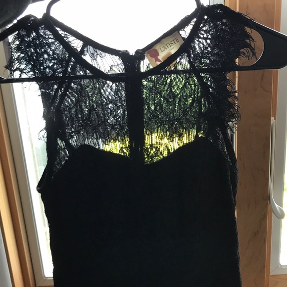 TOBI Black Lace Dress - Picture 9 of 10